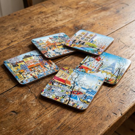 Dessous de Verre Paris Naïve