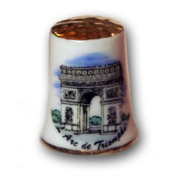 Arc de Triomphe thimble golden head