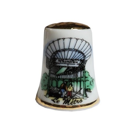 Subway thimble golden head