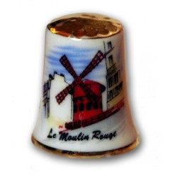 Moulin Rouge thimble golden head