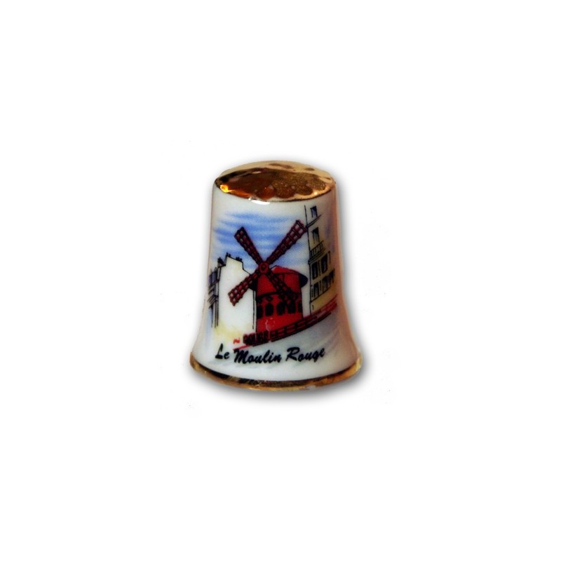 Moulin Rouge thimble golden head