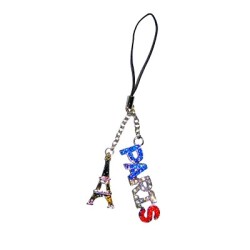 "PARIS" phone jewel