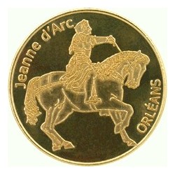 Médaille Jaenne d'Arc-Orléans