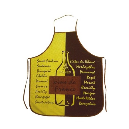 French Wines Apron French Wines Apron