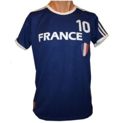Maillot de foot N°10 oldschool - Adulte