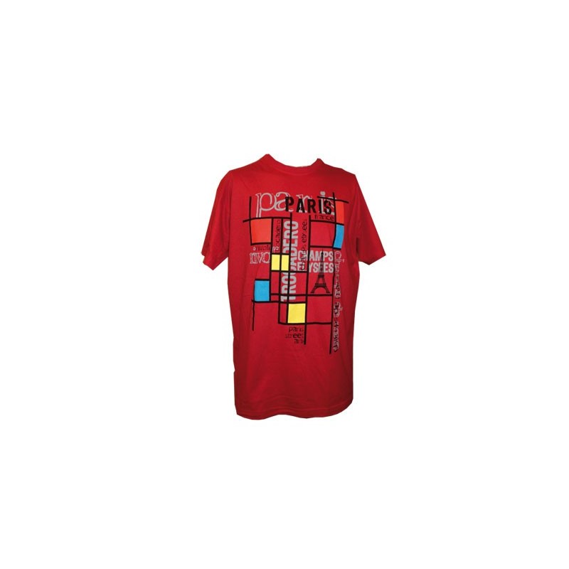 Mondrian T-Shirt - Paris Souvenir | Souvenirs&Co