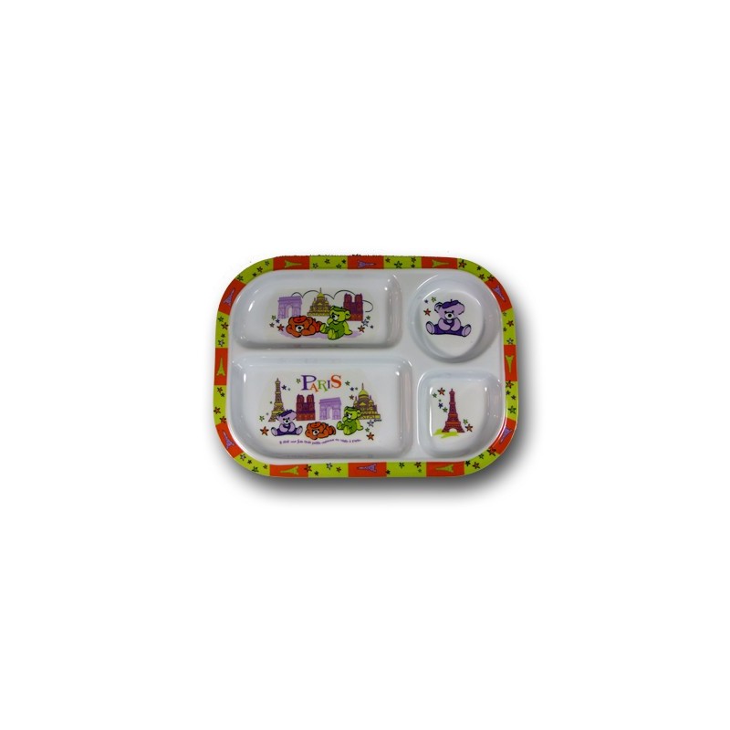 Baby meal tray "3 little bears"