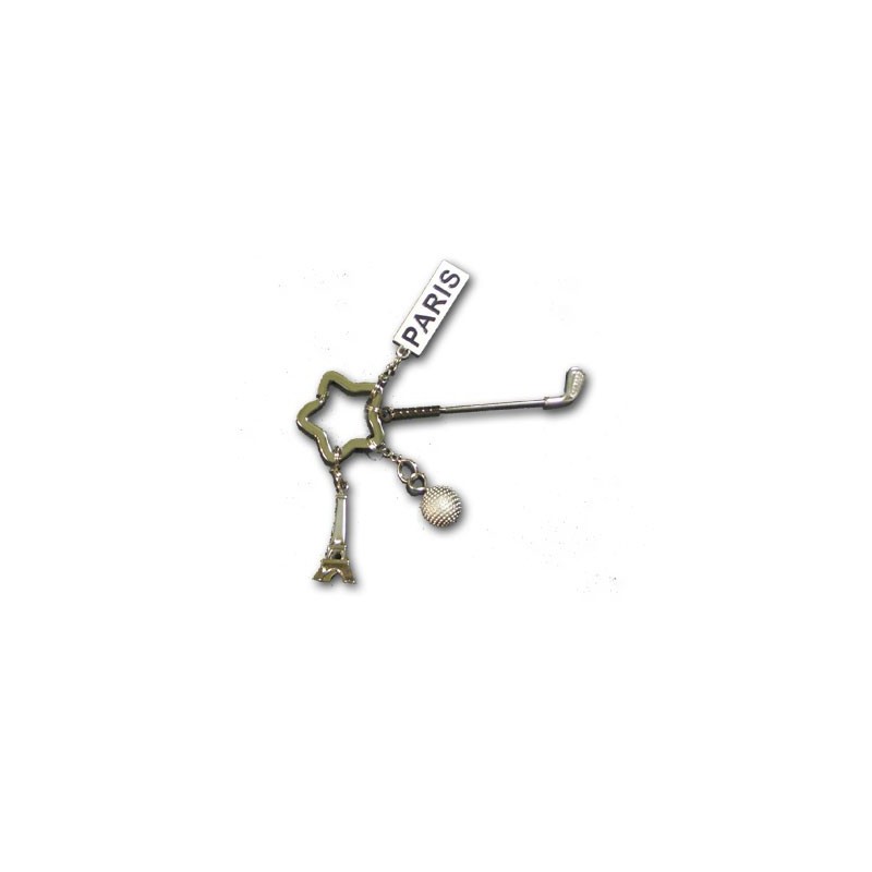 Golf key ring Golf key ring