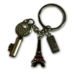 Round Shiny Key Key ring