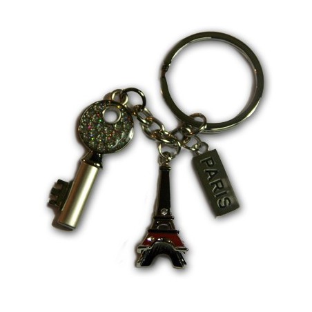 Round Shiny Key Key ring