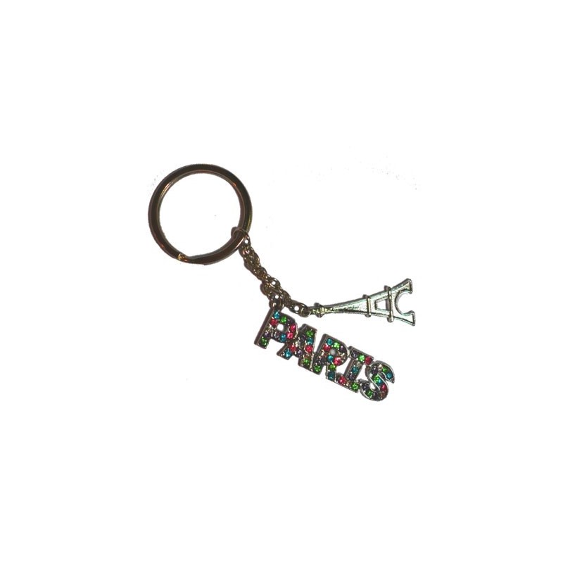 Porte-clés Paris Strass - Arc en ciel Porte-clés Paris Strass - Arc en ciel