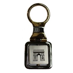 Porte clés clef Tour eiffel cadeau souvenir de Paris couleurs mélangée TE6CL