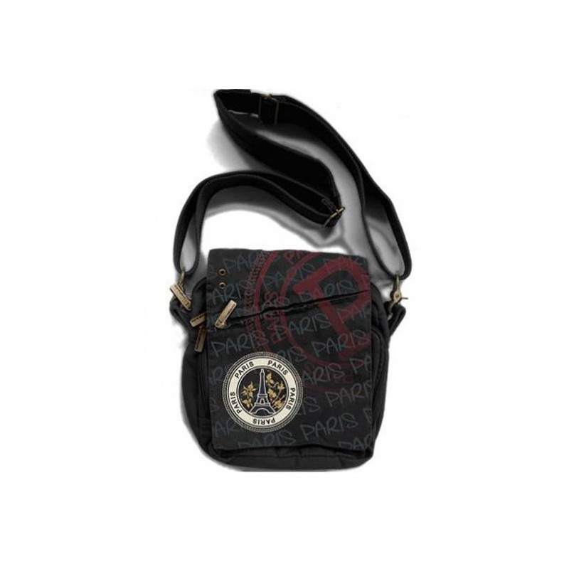 Eiffel Tower Badge Shoulder Bag