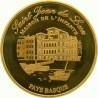 Saint-Jean-de-Luz collectible medal in gold color