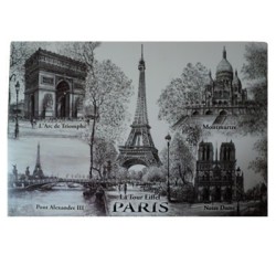 Placemat Monuments of Paris