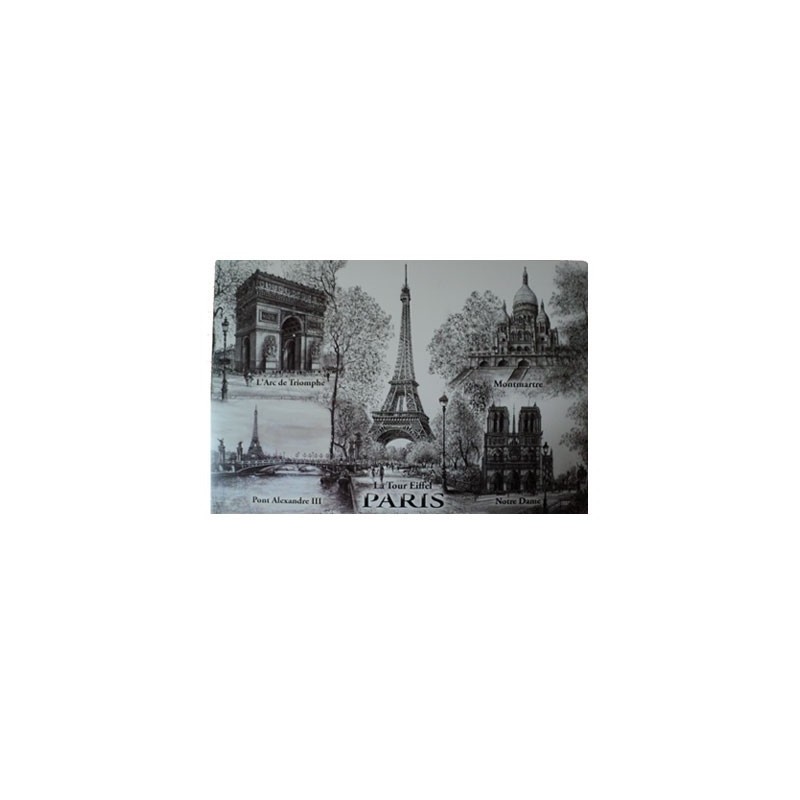 Placemat Monuments of Paris