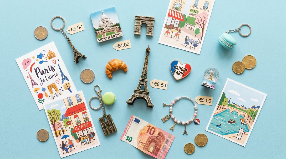 Top 10 des souvenirs de Paris pas cher